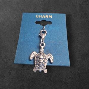 Silver Turtle Charm